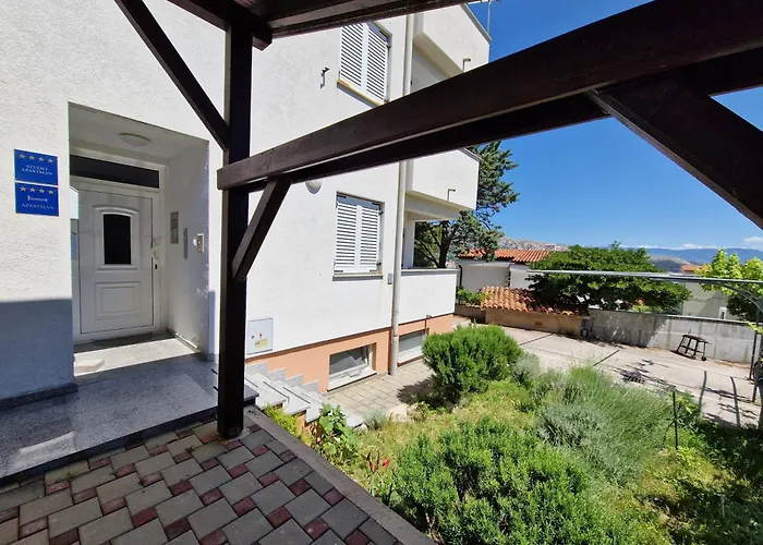 Apartament With Parking Space Baska, Krk - 24227 *